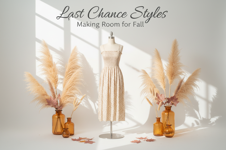 Last Chance Styles with Floral Dress