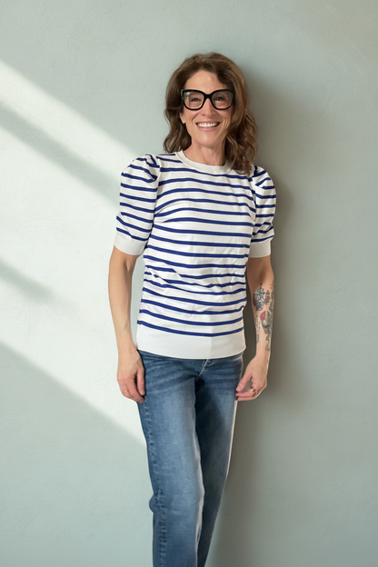Coastal Weekend Top - Worn Shot